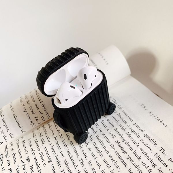 Cute AirPods Suitcase Luggage AirPods 1 2 Case Gift Ideas