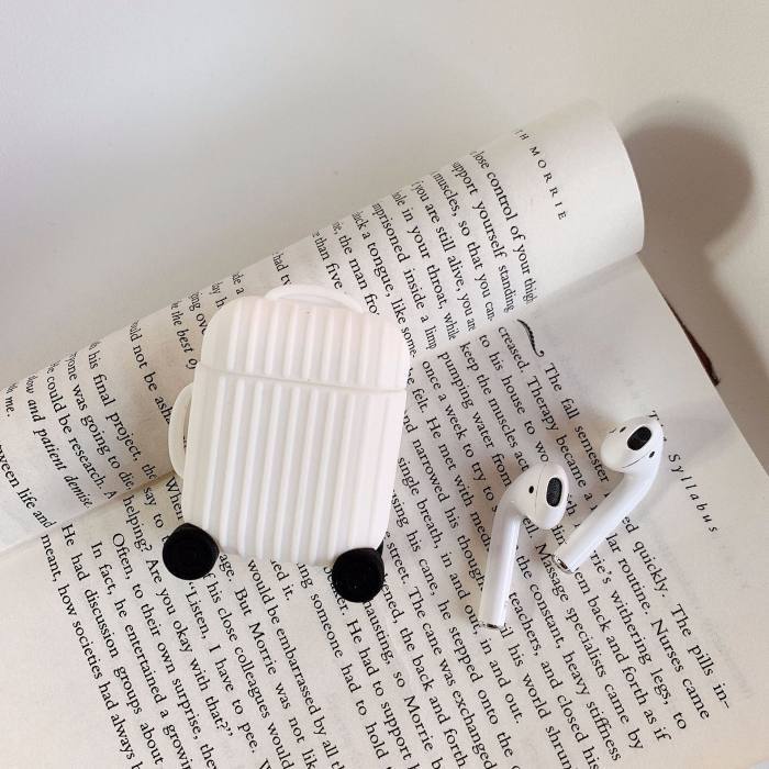 Cute AirPods Suitcase Luggage AirPods 1 2 Case Gift Ideas