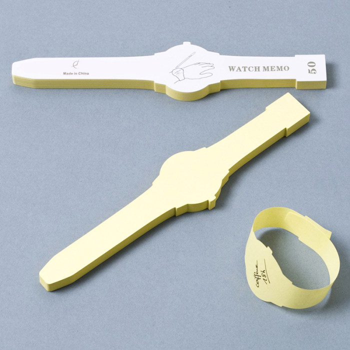 Post-it-Watch-Sticky-Note-Wrist-Watch-3-Packs-Office-Gadget-Gift-Ideas