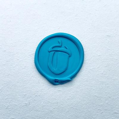 Hazelnut Wax Seal Stamp Kit - Chestnut Sealing Wax Stamp Kits - Nut Wax Seal Stamp - Wedding Invitation Seal Stamp