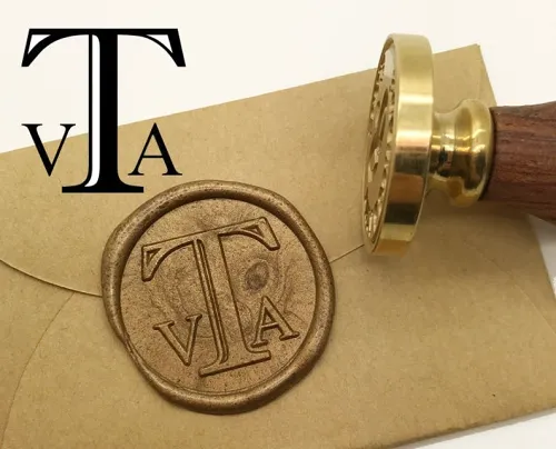 Three Letters Initials Wax Seal Stamp Personalized Monogram Custom wedding seals wedding invitation seal custom wedding stamp
