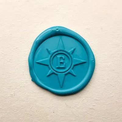 Custom Initial Wax Seal Stamp - Birthday Wax Seal Stamp - Initial Sealing Wax Stamp - Wax Seal Stamp Kit