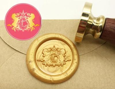 Badge Wax Seal Stamp Kit Wedding Invitation Sealing Wax Stamp Kits Custom Wax Seal