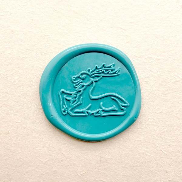 Deer Sealing Wax Stamp Kit - Christmas Wax Seal Stamp - Xmas Sealing Wax Stamp - Party Wax Seal Stamp
