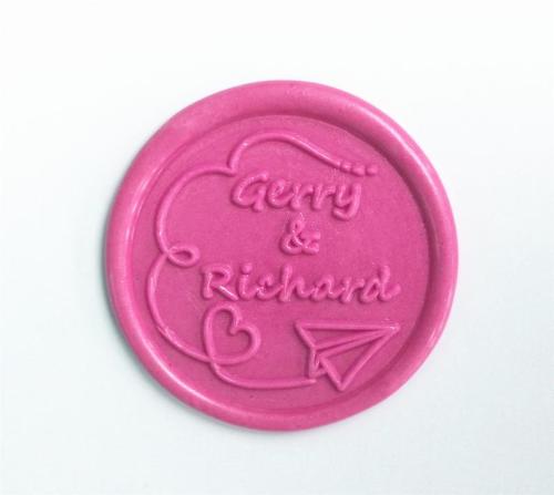 Custom Name Wedding Stamp Wax Seal Kit ,Gift for Couples idea