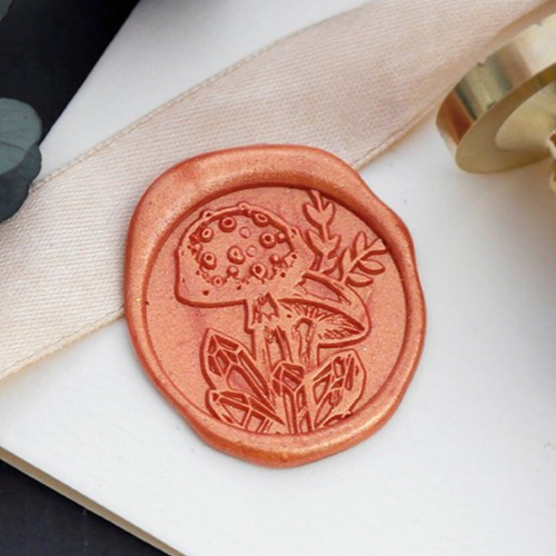 Mushroom Stamp / Wedding Wax Seal Stamp