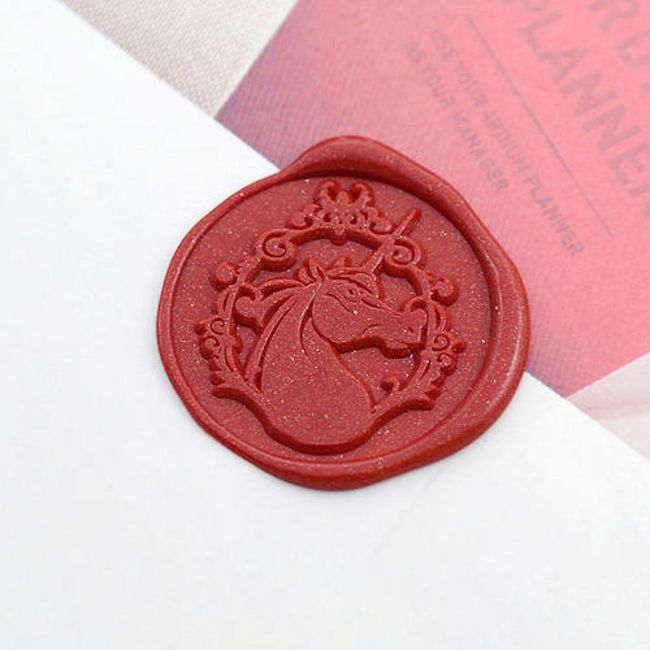 Unicorn Metal Stamp / Wedding Wax Seal Stamp