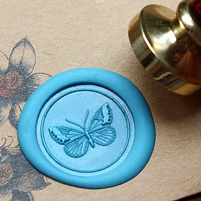 Butterfly Wax Seal Stamp,Wedding Wax Seal Stamp
