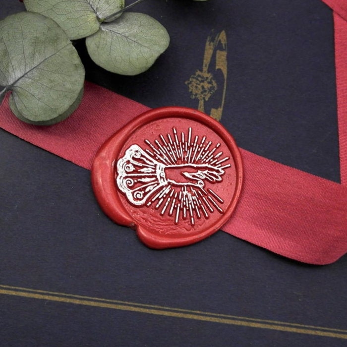 Luminescent Hand Metal Stamp / Wedding Wax Seal Stamp