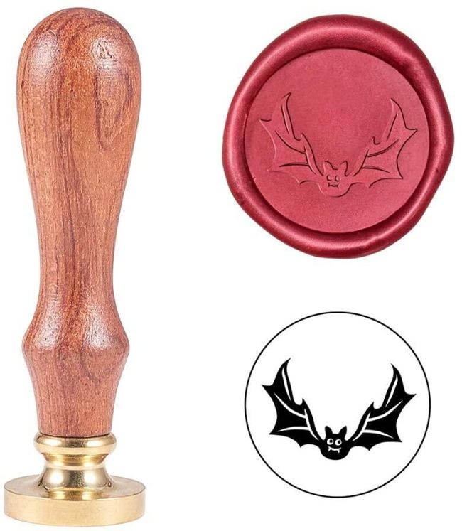 Halloween Evil Bat Wax Seal Stamp