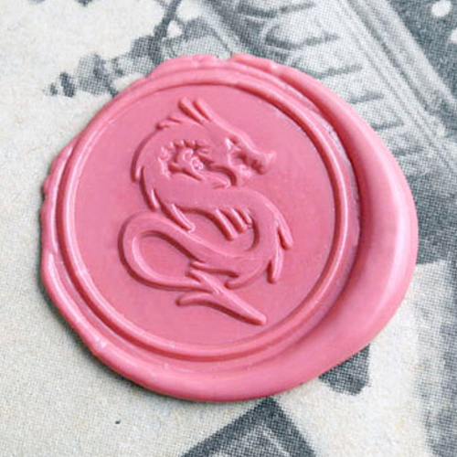 Chinese Dragon Metal Stamp / Wedding Wax Seal Stamp