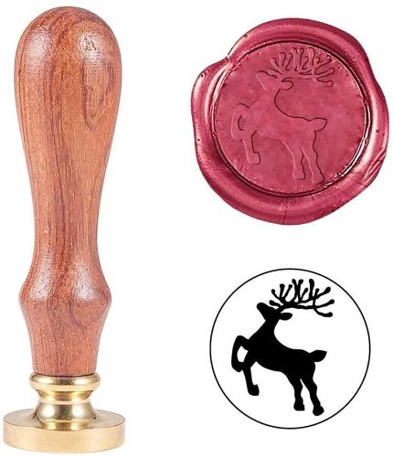 Christmas Reindeer Wax Seal Stamp