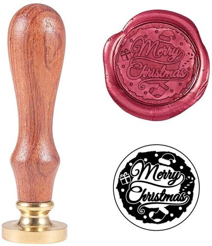 Merry Christmas Seal Wax Stamp