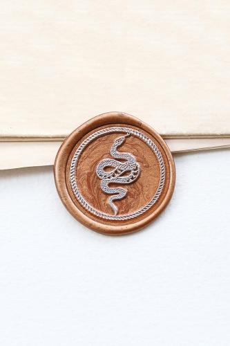 Snake wax Seal Stamp /Ravens Hugin wax seal Stamp/Munin Norse Mythology Custom Sealing Wax Stamp/wedding wax seal stamp