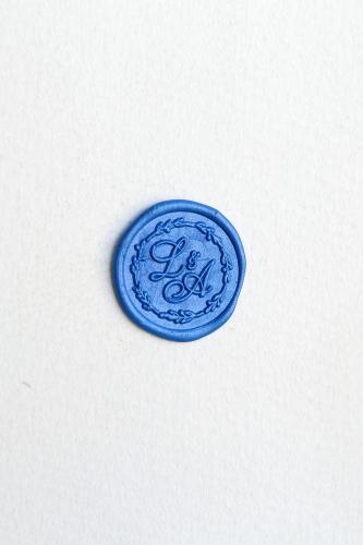 Custom Initials with Wreath Wedding wax seal stamp, Personalized Wedding Wax Seal Stamp Kit,invitation seal