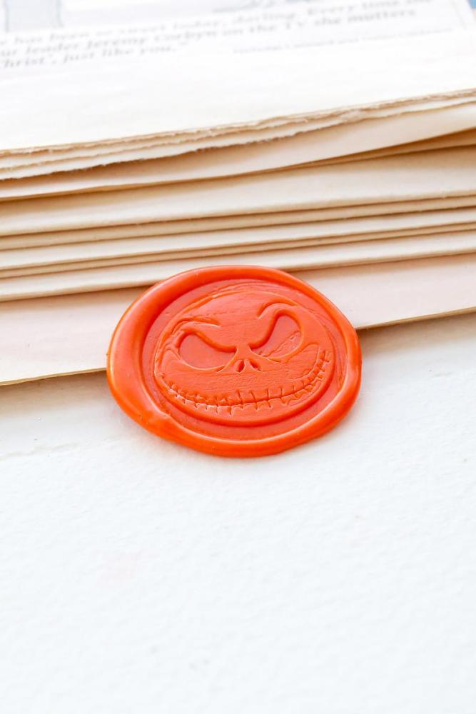 Halloween Pumpkin head Wax seal stamp /Wax seal Stamp kit /Custom Sealing Wax Stamp/wedding wax seal stamp