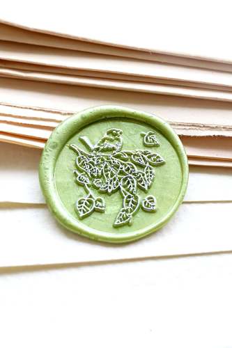 Bird on branch Wax Seal Stamp /wax seal Stamp kit /Custom Sealing Wax Stamp/wedding wax seal stamp/Christmas Gift