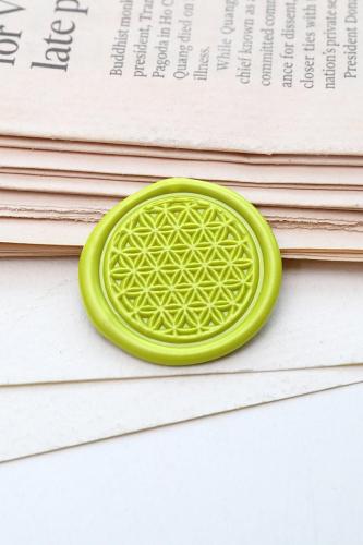 Flower of Life Wax Seal Stamp /Wax seal Stamp kit /Custom Sealing Wax Stamp/wedding wax seal stamp