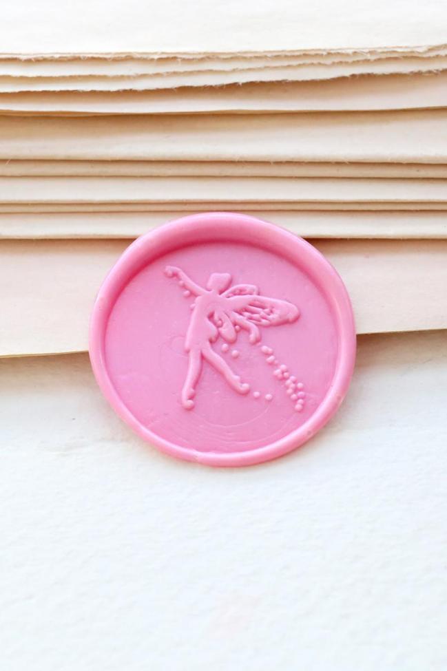 Fairy Wax seal stamp /Wax seal Stamp kit /Custom Sealing Wax Stamp/wedding wax seal stamp