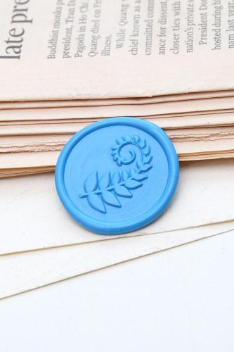 Fern Leaf Wax Seal Stamp/Wax seal Stamp Kit /Custom Sealing Wax Stamp/wedding wax seal stamp