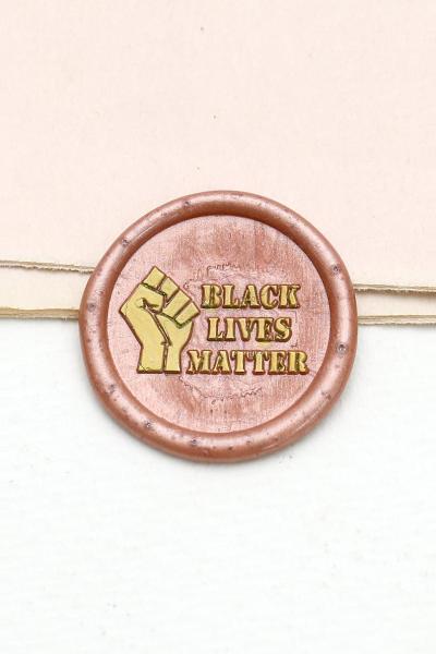 Black lives matter Wax seal stamp /fist Wax seal Stamp kit /Custom Sealing Wax Stamp/wedding wax seal stamp/wedding invitation wax seals