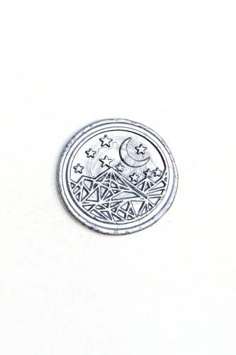 Mountain Star Moon Wax Seal Stamp /Wax seal Stamp kit /Custom Sealing Wax Stamp/wedding wax seal stamp