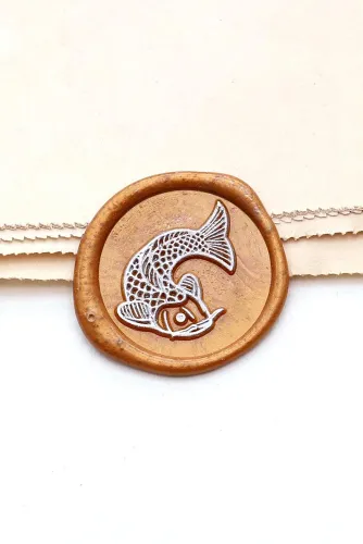 Koi wax Seal Stamp / wax seal stamp set/ Wax Sealing Stamp kit /wedding wax seal stamp