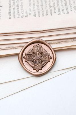 Cross Wax Seal Stamp/Wax seal Stamp Kit /Custom Sealing Wax Stamp/wedding wax seal stamp