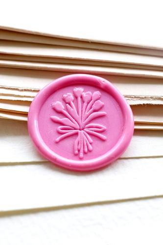 Bunch of Flower Wax Seal Stamp /Wax seal Stamp kit /Custom Sealing Wax Stamp/wedding wax seal stamp