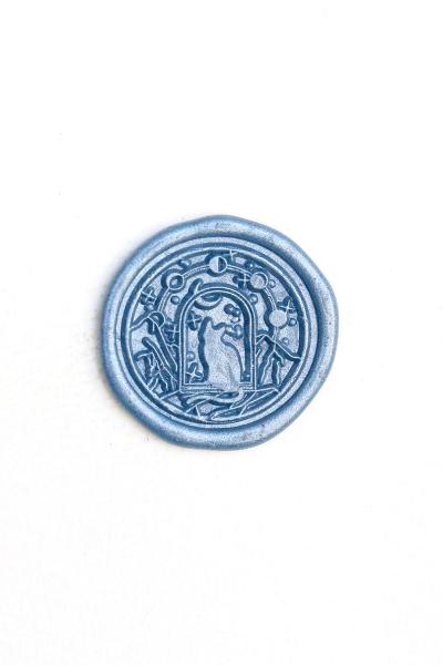 Night Tarot Cat with Galaxy Wax Seal Stamp /Magic cat Wax seal Stamp kit /Custom Sealing Wax Stamp/wedding wax seal stamp