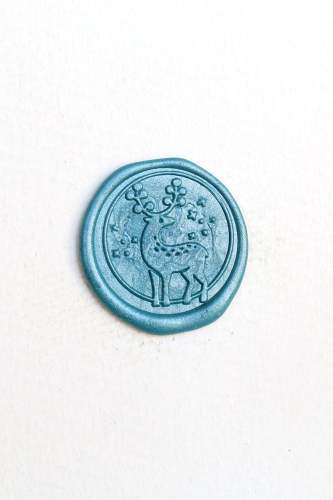 Sika deer Wax seal stamp / Wax seal Stamp kit /Custom Sealing Wax Stamp/wedding wax seal stamp