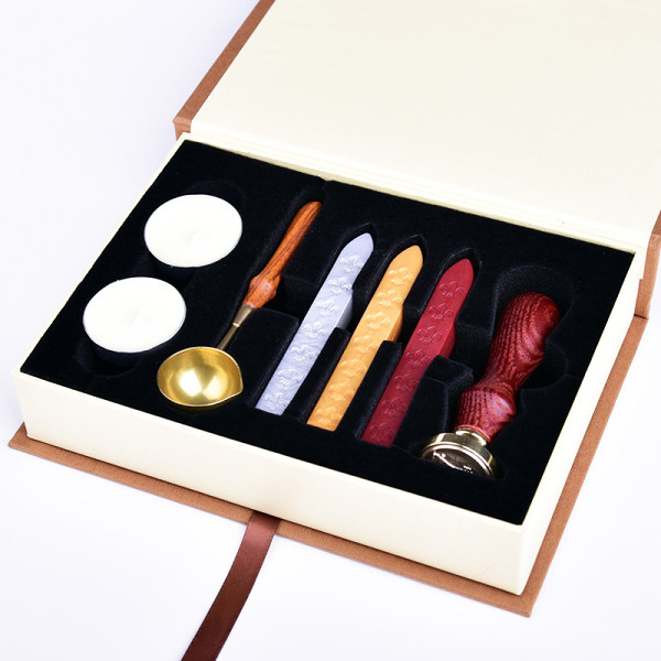 Gothic Style Elements Metal Stamp / Wedding Wax Seal Stamp