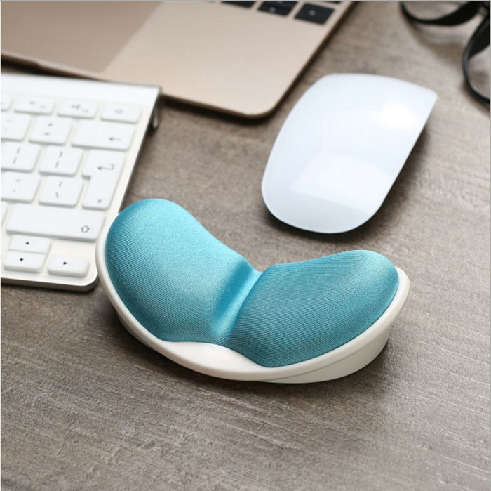 Memory Foam Wrist Rest Gel Wrist Rest for Mouse Pad Mat Gift for Him Father Office Gadgets Three Colors Black Gray Blue Free Shipping