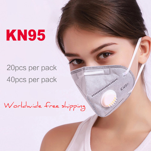 Professional KN95 N95 Multi-Purpose Valved Respirator 5 Layers FDA Approved Face Mask