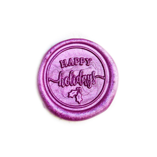 Happy Holiday Wax Seal Stamp Merry Christmas Gift Party Inivation Wax Seal Kit