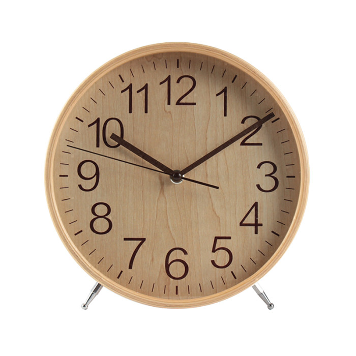 Minimalist style Wood Clock Personalized Clock Gift for Him Men Women Free Shipping