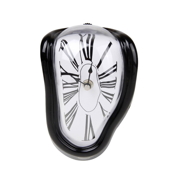 Melting Clock Dali black