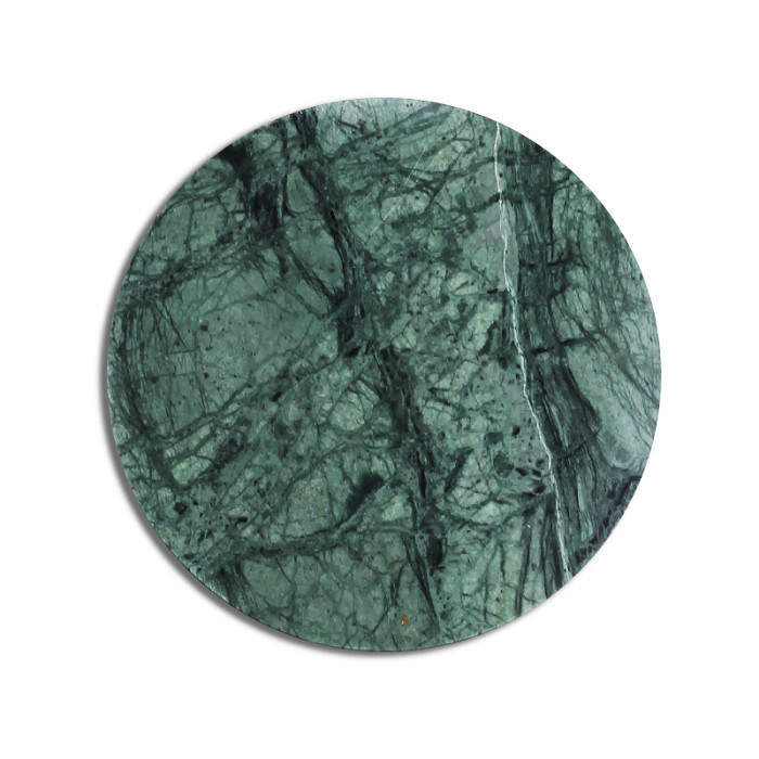 Marble Plate green Circle
