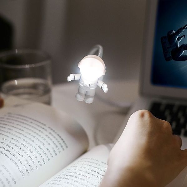 Astronaut USB Night Light Flexible Spaceman USB Light for Laptop PC Notebook Gifts for Men