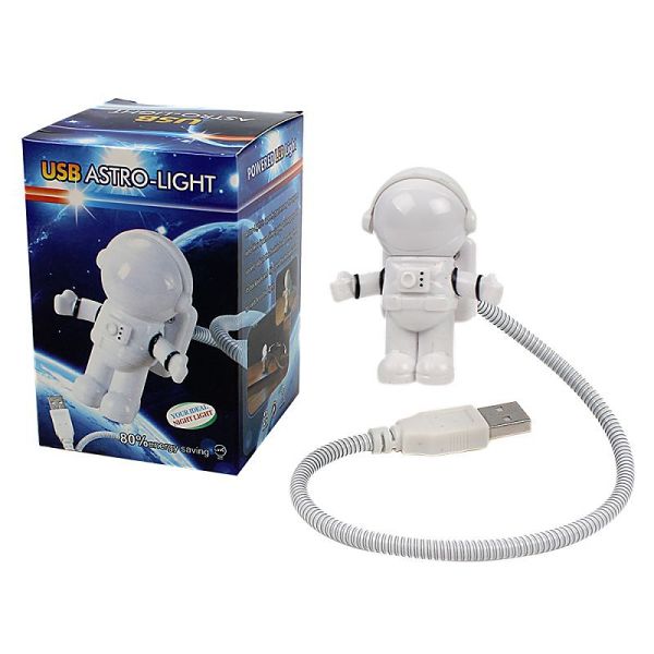 Astronaut USB Night Light Flexible Spaceman USB Light for Laptop PC Notebook Gifts for Men