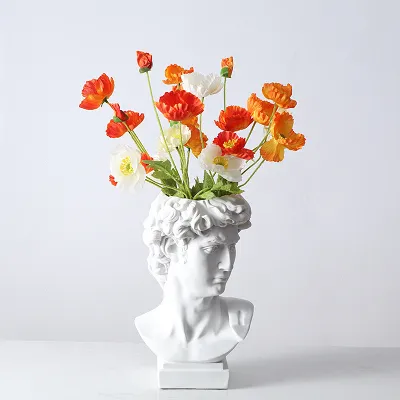 David sculpture Vase Classic home Decor Home Office Gadgets Pen Container