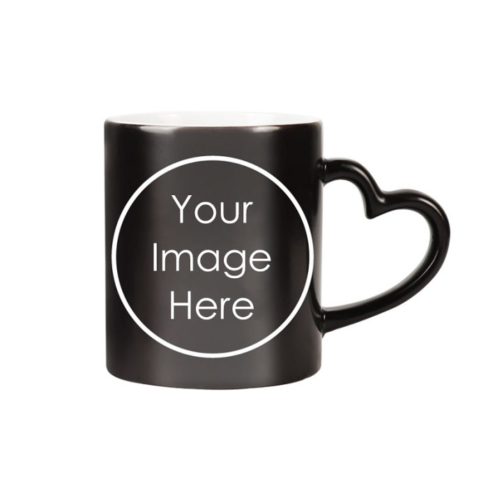 New message】Personalised Magic Mugs Online Personalized Heat Change Mug  Heat Sensitive Coffee Mug Cups Gifts for Men Women : Veasoon