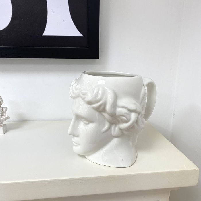 Classic Greek Apollo David Mug Gifts For History Lovers Unique Home Decor