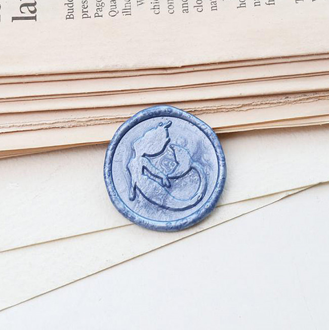 The Little Mermaid Wax Seal Stamp Custom Sealing Wax Stamp Kit Wedding Gifts