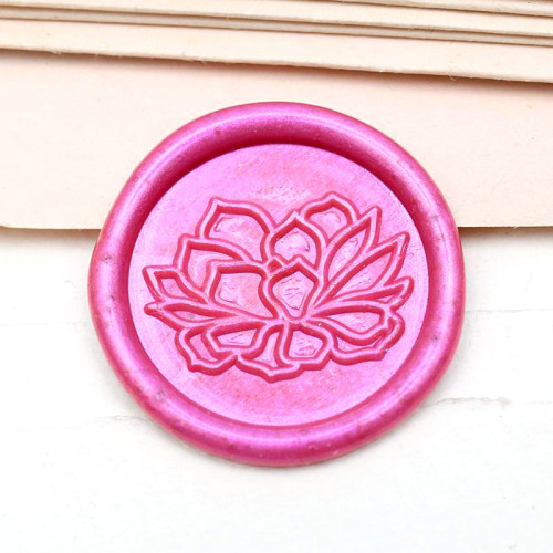 Succulent Plant Wax Seal Stamp Flower Shop Custom Sealing Wax Stamp