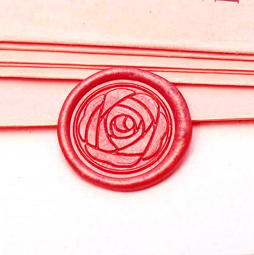 Rose Flower Wax Seal Stamp Custom Sealing Stamp Personalized Birthday Gifts