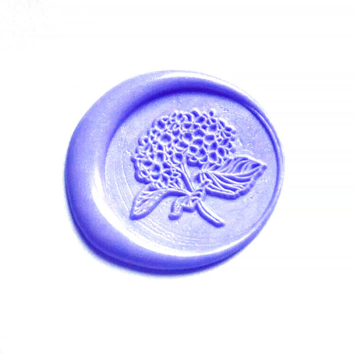 Hydrangea Flower Wax Seal Stamp Personalized Wax stamp Gifts for Women