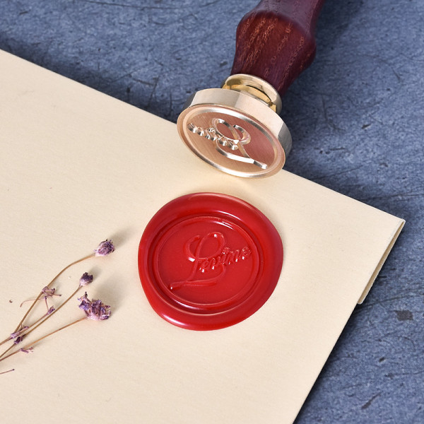 Custom Name Wax Seal Stamp Levine Name Engraved Stamp Personalize Name Stamp
