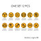 Zodiac Signs design03 one set 12pcs