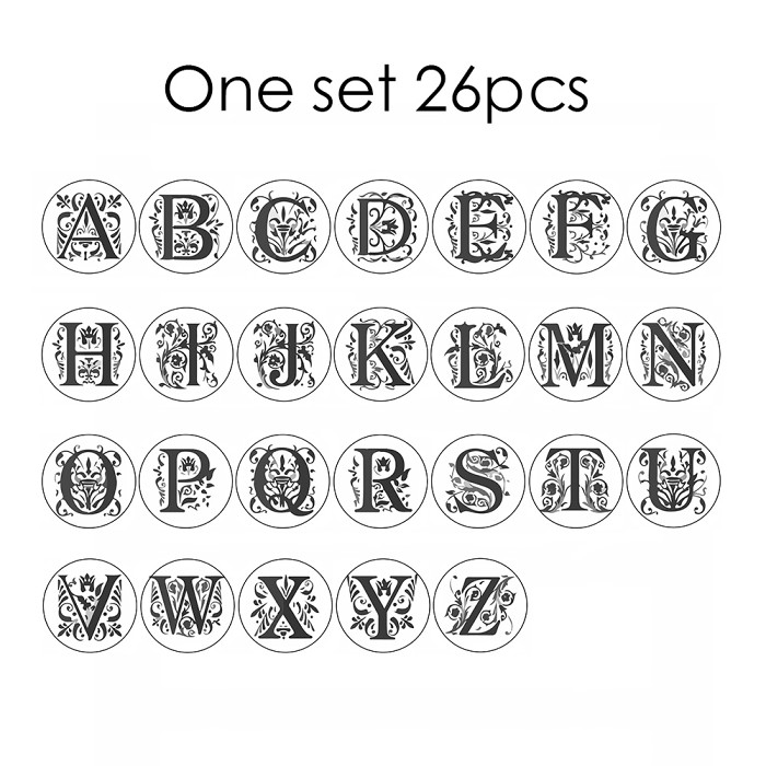 Floral Letter S Wax Seal Stamp Alphabets Wax Seal Stamp Kit Buy Wax Seal Stamps Online